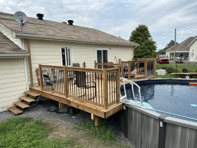 Deck extérieur
